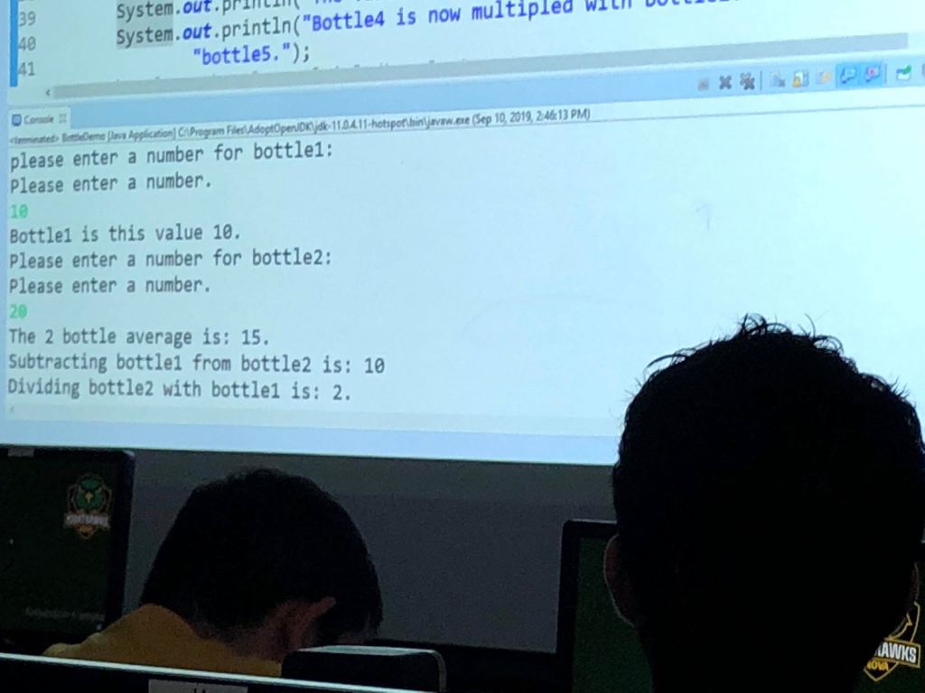 Solved JAVA CODE BEGINNERS, I already have the demo | Chegg.com