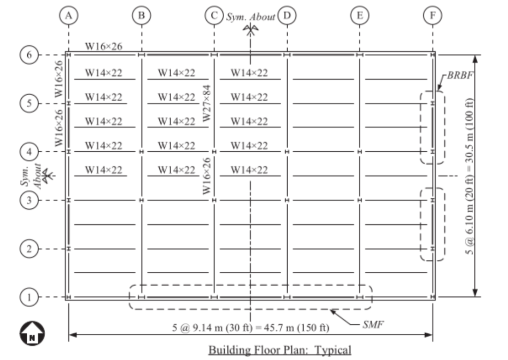 Solved The floor plan of a building is shown below. The | Chegg.com