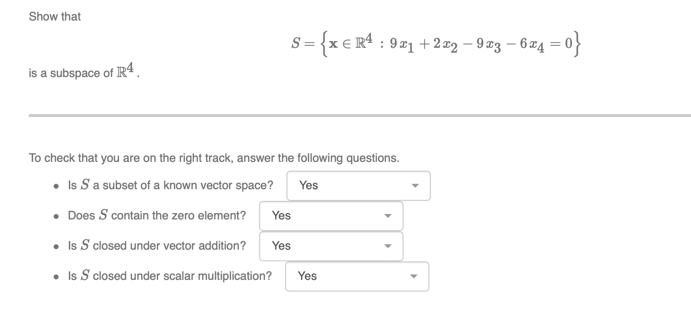 solved-show-that-s-x-r4-9x1-2x2-9x3-6x4-0-is-a-subspace-of-chegg