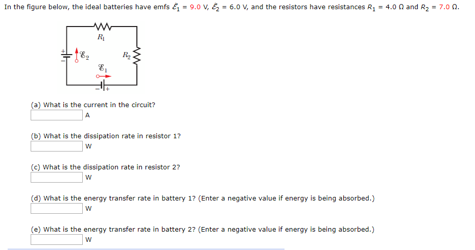 Solved In The Figure Below, The Ideal Batteries Have Emfs & | Chegg.com