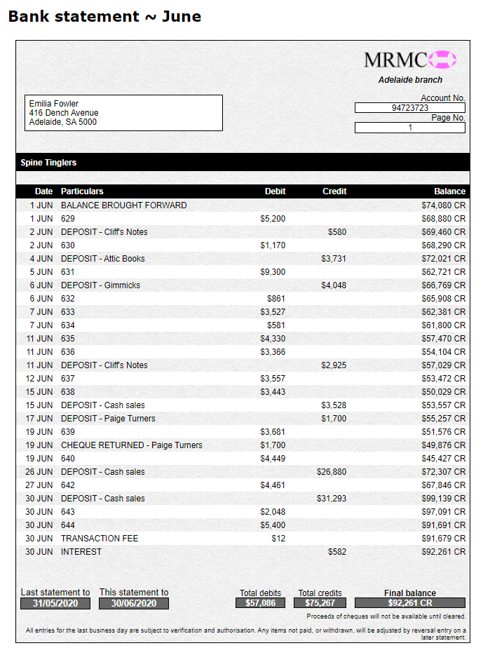 To do Bank Reconciliation first, we need to fill in | Chegg.com