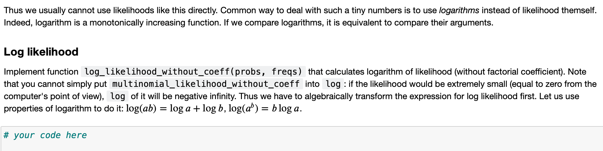 Solved you will develop your own classification algorithm | Chegg.com