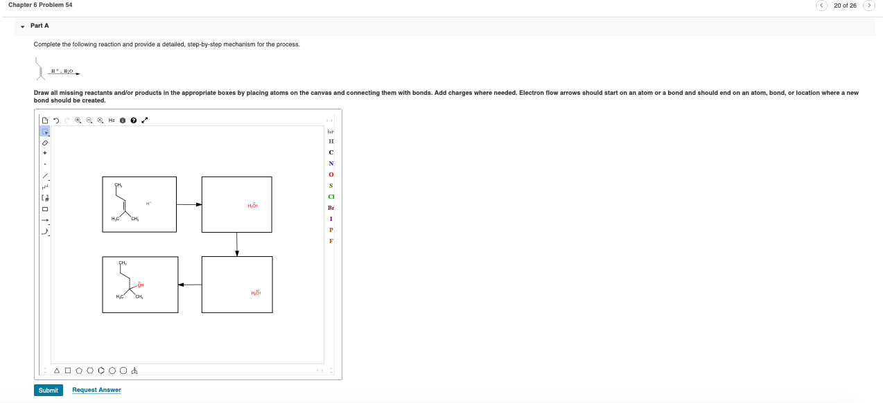 Solved Chapter 6 Problem 54 20 of 26 > Part A Complete the | Chegg.com
