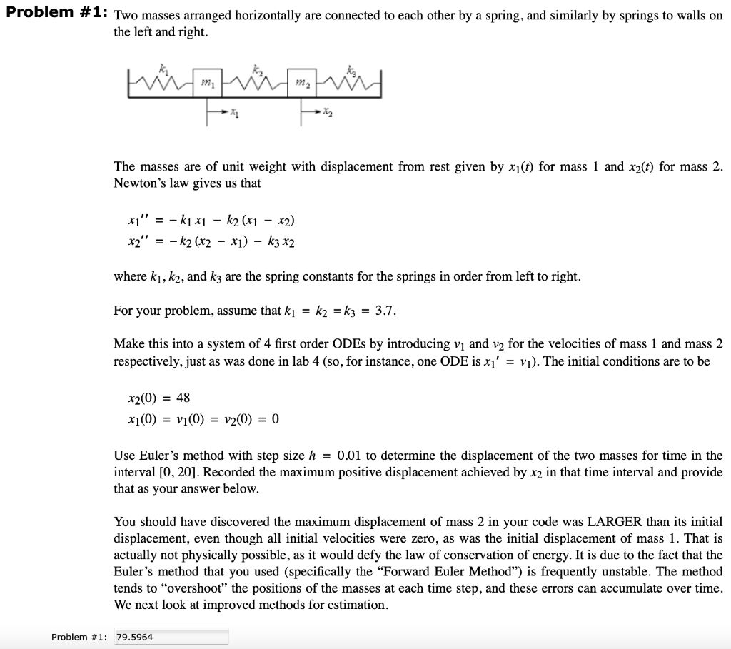 Solved PLEASE SOLVE QUESITON NUMBER 3 ON MATLAB AND SHOW | Chegg.com