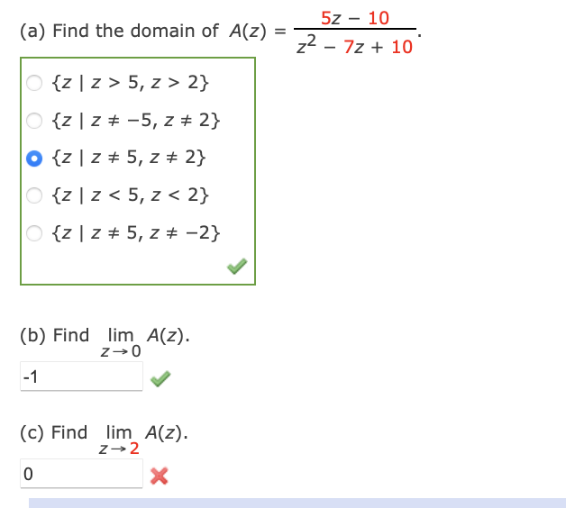 Solved (a) ﻿Find The Domain Of | Chegg.com