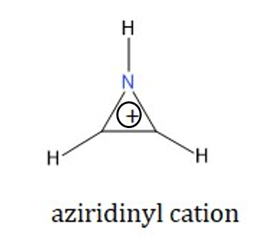 Solved π The r orbital system of the aziridinyl cation is | Chegg.com