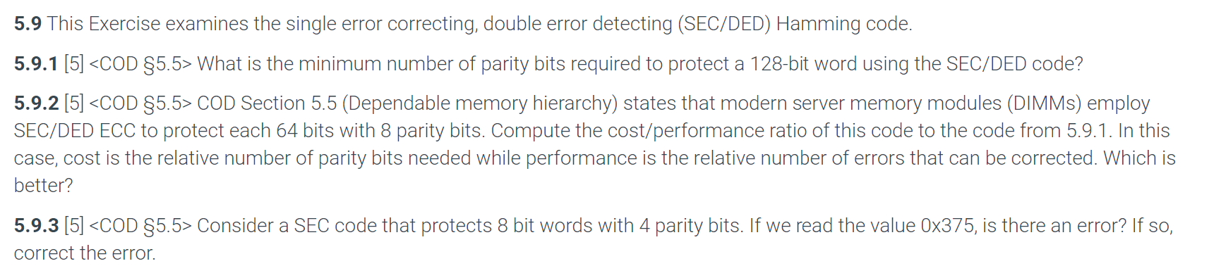 solved-5-9-this-exercise-examines-the-single-error-chegg