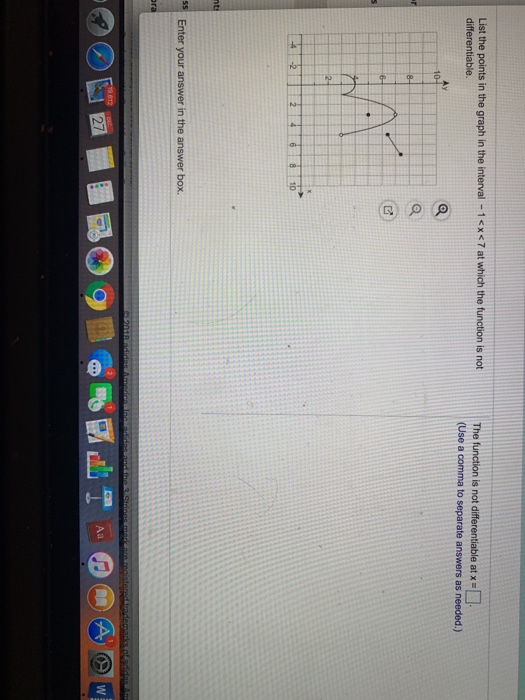 Solved (Use a comma to separate answers as needed.) | Chegg.com