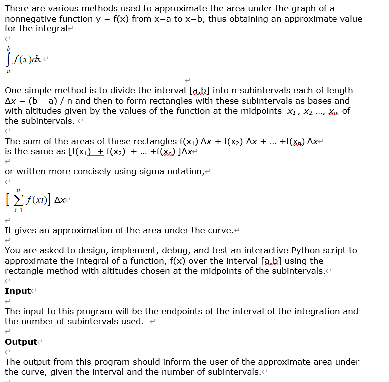 Solved There are various methods used to approximate the | Chegg.com
