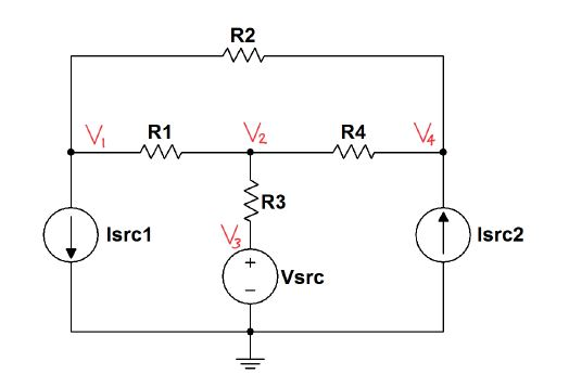 Solved Apply the node-voltage method to determine the node | Chegg.com