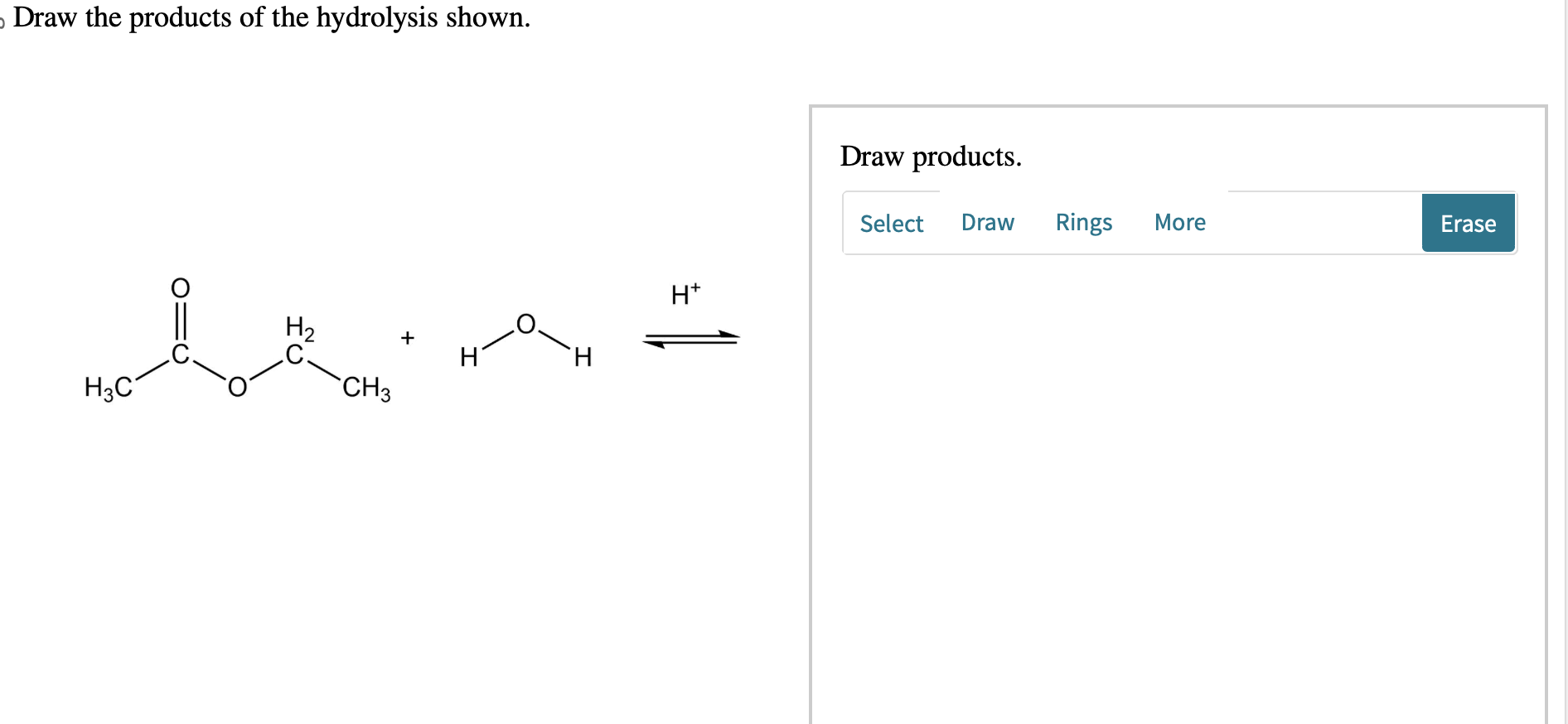 Solved IUPAC name: Draw the products of the hydrolysis | Chegg.com