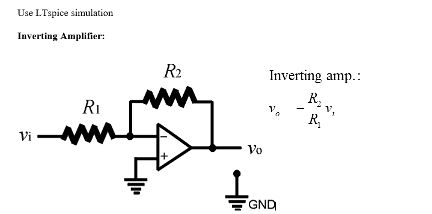 Solved Use LTspice simulation 1- Build the circuit above | Chegg.com