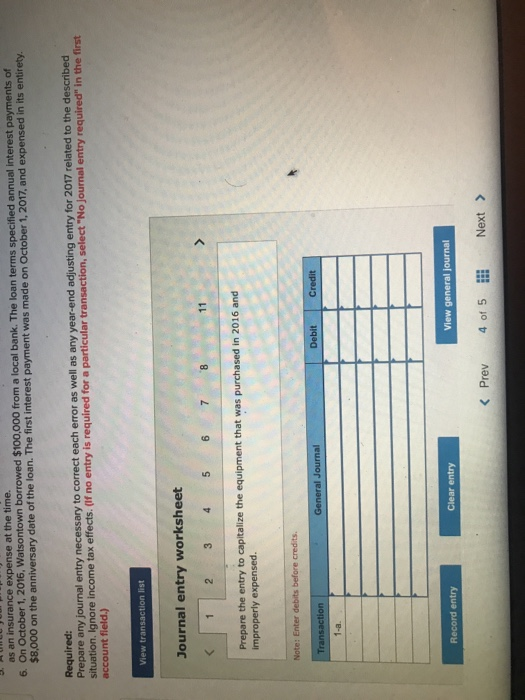 Solved In 2017, the new CEO of Watsontown Electric Supply