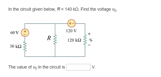 Solved In the circuit given below, R = 21 12. Find the value | Chegg.com