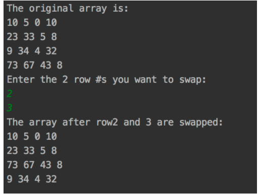 source code 2.3 lab- display rows and columns in a 2d... Solved Lab Description: The aim of this lab is to review 2D | Chegg.com