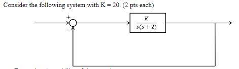 Solved Consider the same system as in Problem 1. The desired | Chegg.com