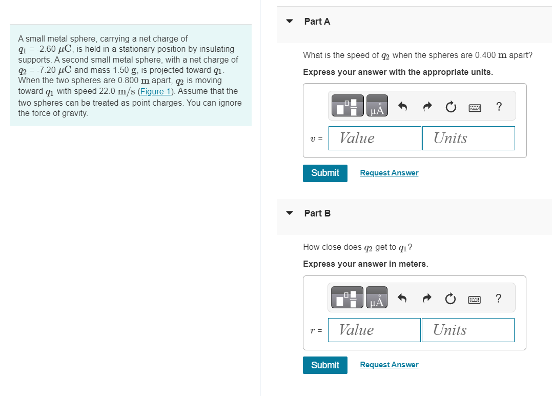 A small metal sphere, carrying a net charge of