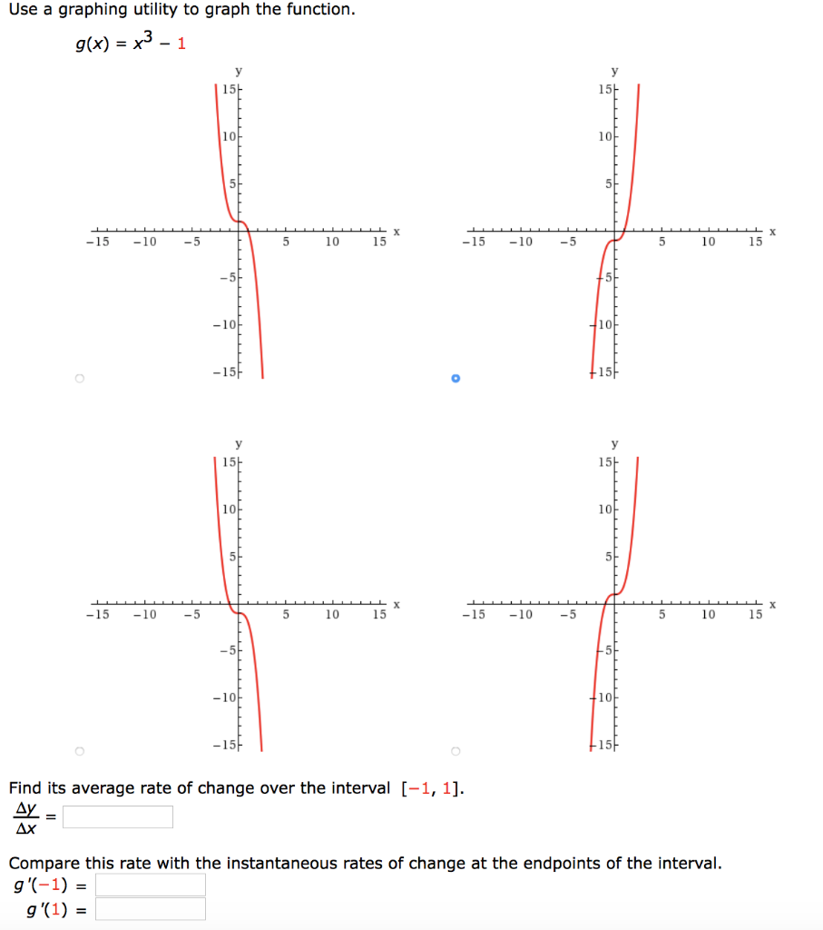 Solved Use a graphing utility to graph the function. g(x) = | Chegg.com