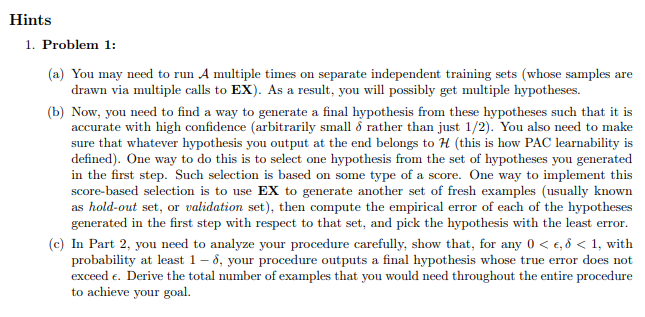Machine Learning and Statistical Pattern Recognition. | Chegg.com