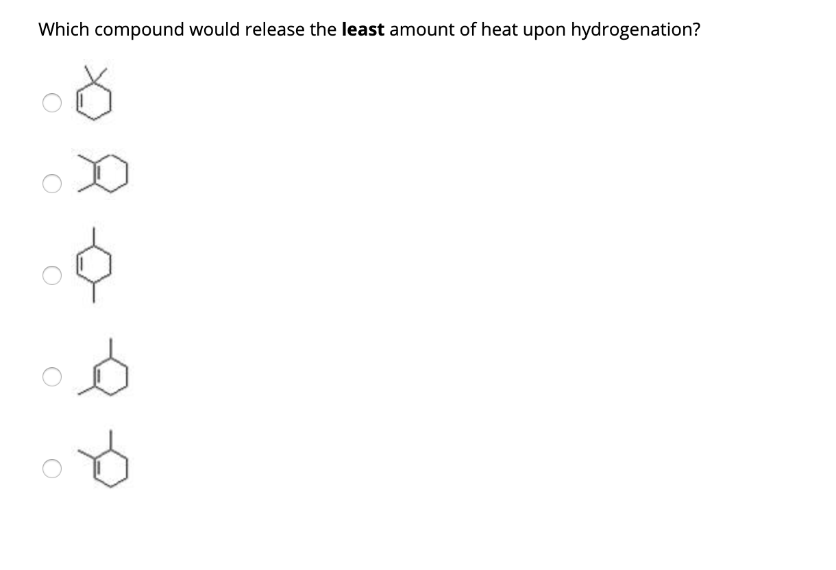 solved-which-compound-would-release-the-least-amount-of-heat-chegg