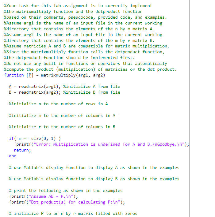 Solved For this, please do not use any built in MatLab | Chegg.com