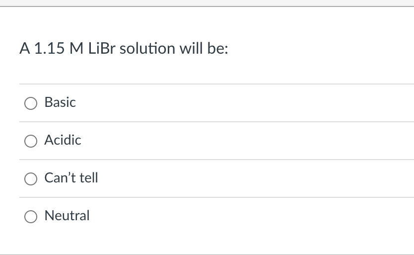 Solved Which Of The Following Is A Buffer System? | Chegg.com