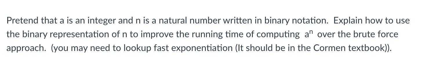 Solved Please don't copy your answer from other Chegg posts | Chegg.com
