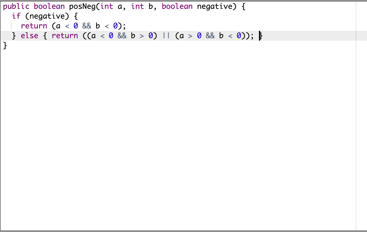 Solved public boolean monkeyTrouble(boolean aSmile, boolean | Chegg.com
