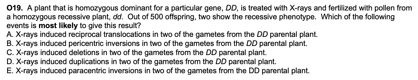 Solved Please explain why the answer is choice C and why the | Chegg.com