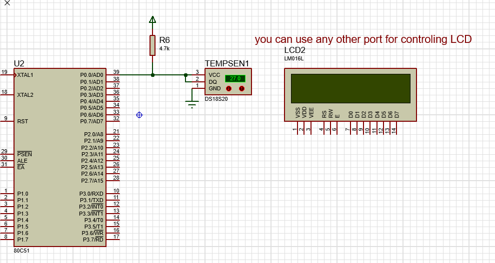 Solved Question 2: Write a program for 8051(U2) which reads | Chegg.com