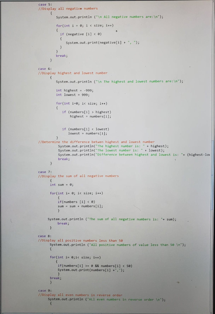 Solved Hello I need to add Methods to this program. please | Chegg.com