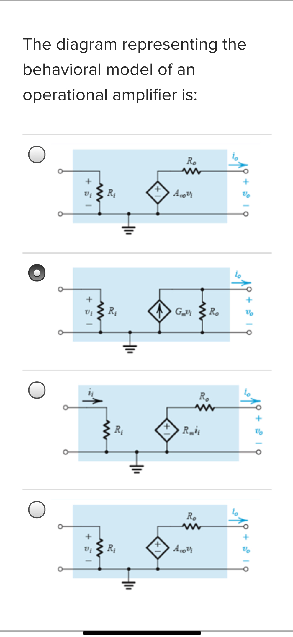 Solved The diagram representing the behavioral model of an | Chegg.com