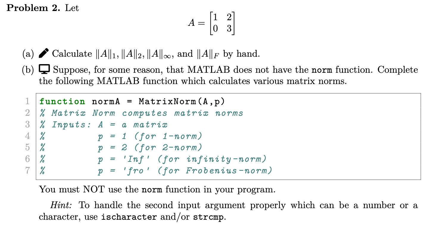 Solved A 1023 a Calculate A 1 A 2 A and A F by