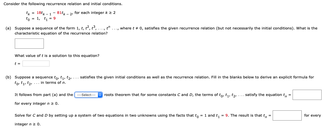 solved-consider-the-following-recurrence-relation-and-chegg