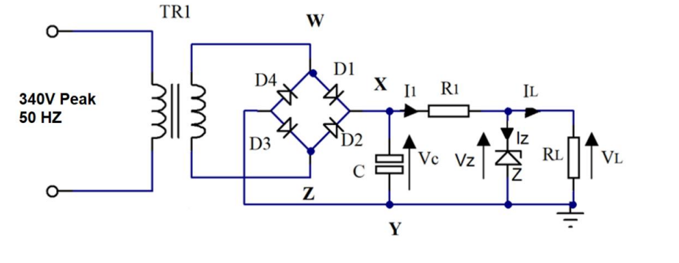 Solved Q:1 Calculate The Values For I1, Il, Iz And Vl For 