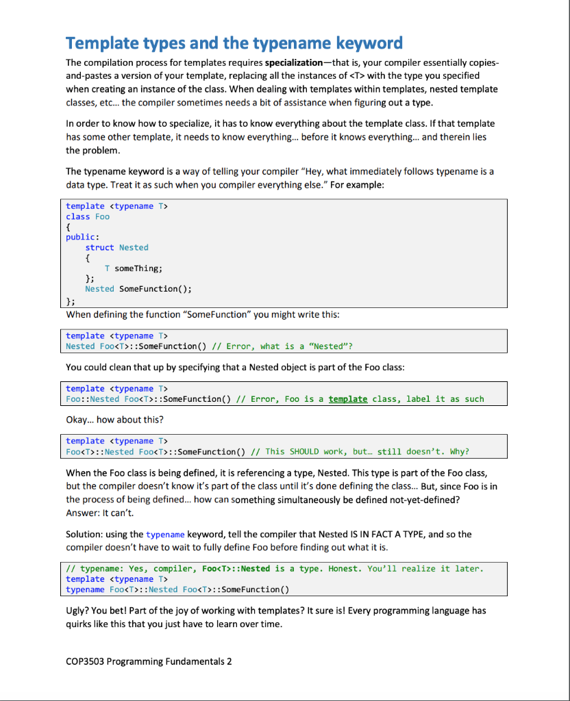 I need help creating this project for a Templated | Chegg.com