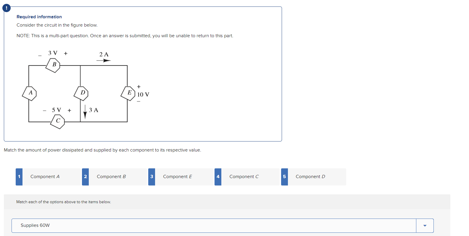 Solved Required information Consider the circuit in the | Chegg.com