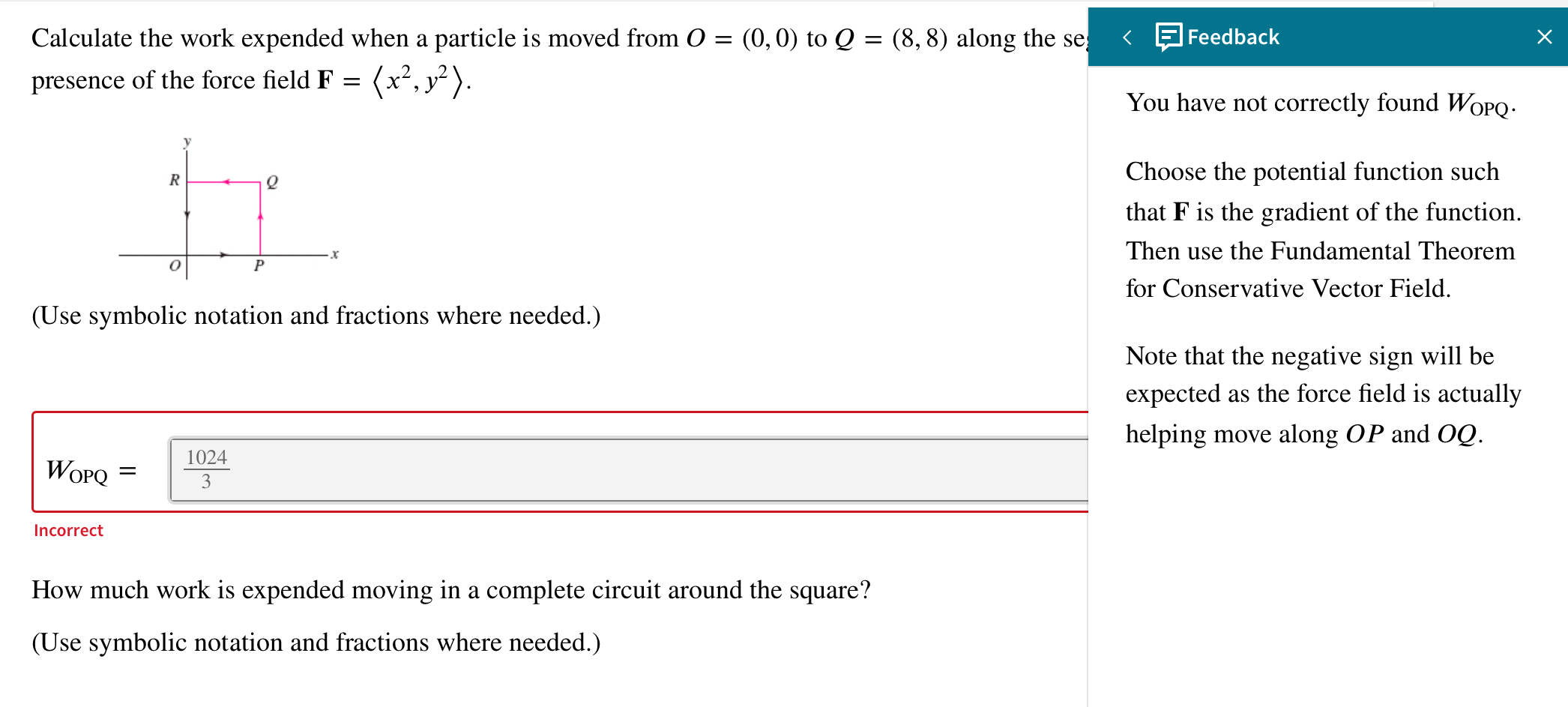 solved-calculate-the-work-expended-when-a-particle-is-moved-chegg