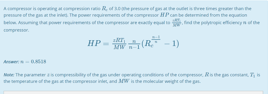 Solved A Compressor Is Operating At Compression Ratio Rc Of Chegg Solved A Compressor Is Operating At Compression Ratio Rc Of Chegg