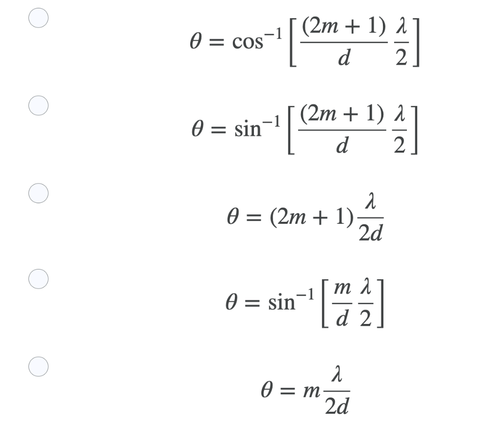 Solved In a Young interference arrangement (see figure | Chegg.com