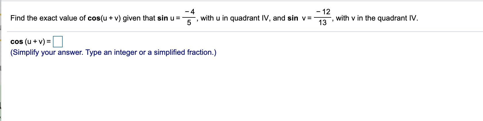 solved-12-15-find-the-exact-value-of-sin-u-v-given-that-sin-chegg