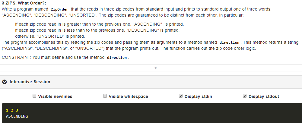 Solved JAVA Hi I would like assistance on this: One of the | Chegg.com