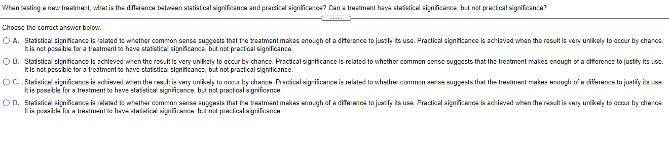 solved-when-testing-a-new-treatment-what-is-the-difference-chegg