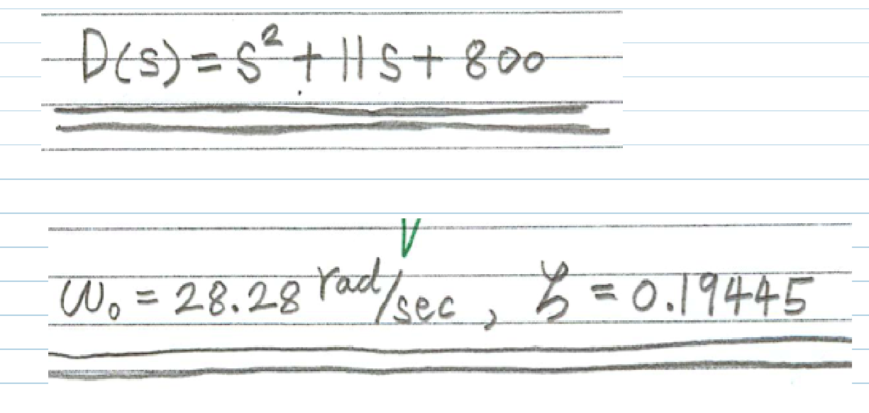 Solved Problem 1 A Find The Characteristic Equation And Chegg Com