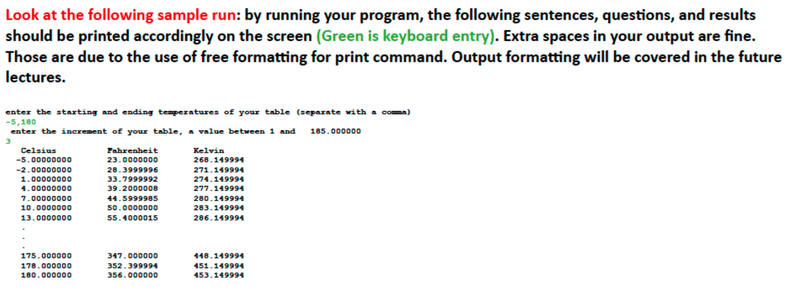 Solved (1) Write a Fortran program to convert the