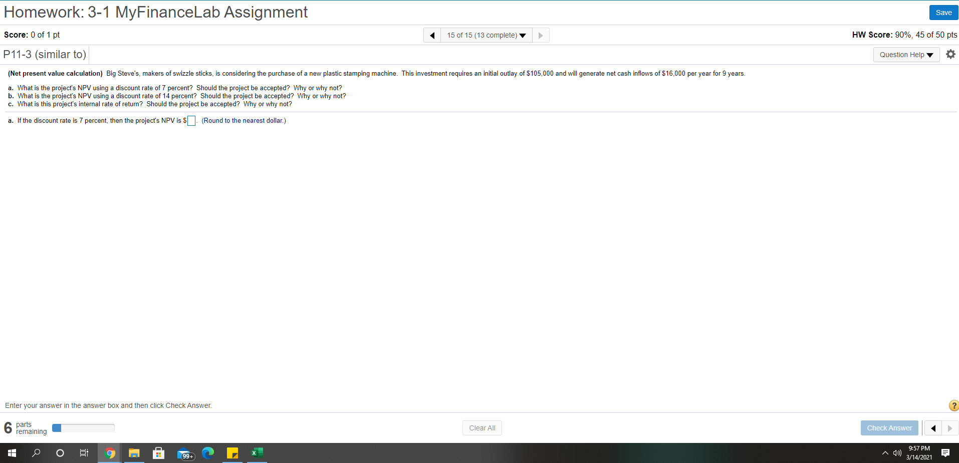 3 1 myfinancelab assignment present value and future value