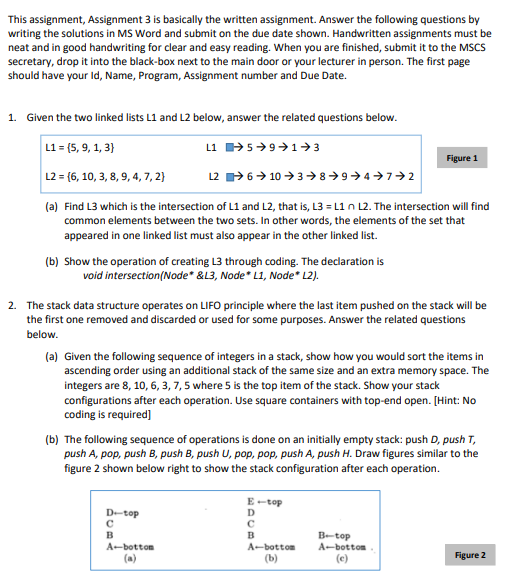 Solved This Assignment, Assignment 3 Is Basically The | Chegg.com