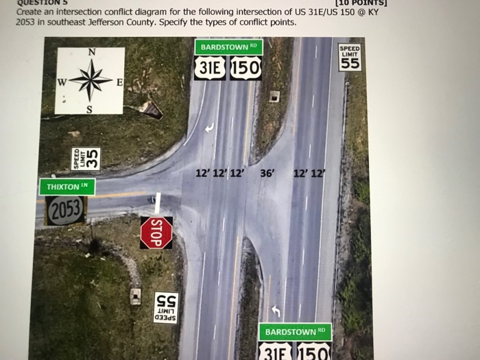 Solved QUESTION'S Create an intersection conflict diagram | Chegg.com