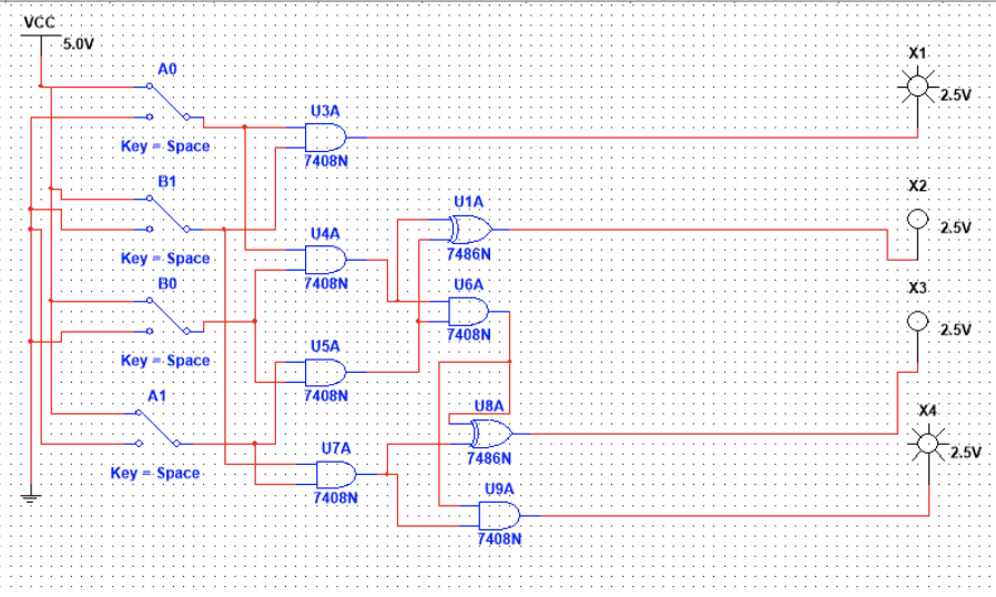 Solved Please obtain the truth table of this circuit | Chegg.com