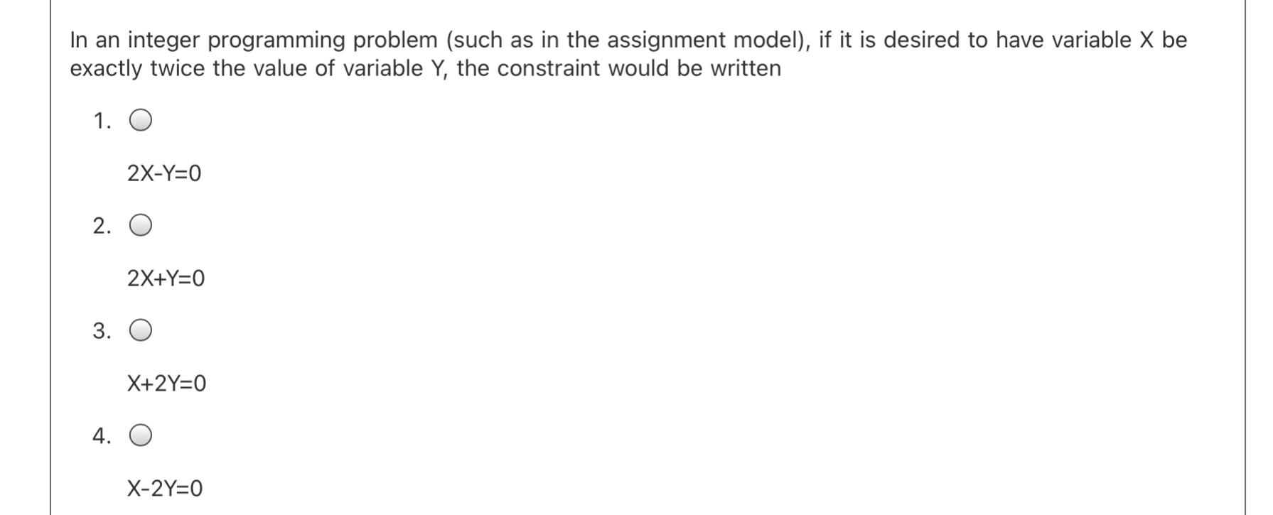 Solved In an integer programming problem (such as in the | Chegg.com